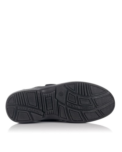 Zapato mocasin con velcro para hombre de la marca Luisetti Fabricado en piel de primera calidad y maxima suavidad para adaptar