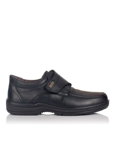 Zapato mocasin con velcro para hombre de la marca Luisetti Fabricado en piel de primera calidad y maxima suavidad para adaptar