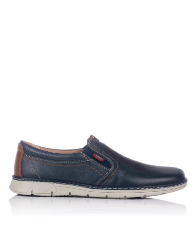 Zapatos sin cordones con elasticos laterales de hombre de la marca Luisetti Fabricados en pieles seleccionadas de primera cali
