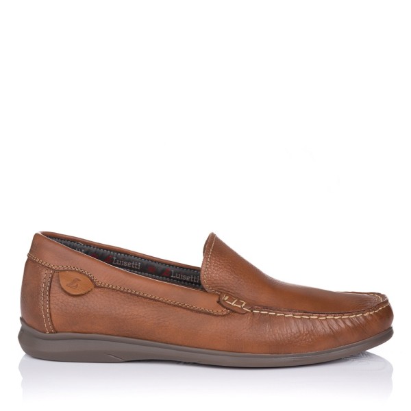 Zapato mocasin de fabricacion kiowa de hombre de la marca Luisetti Fabricados en pieles seleccionadas de primera calidad para