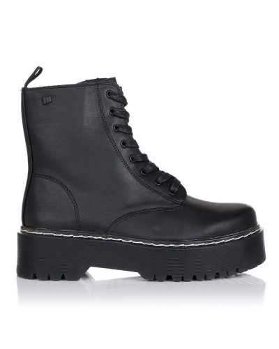 Bota militar plataforma Mustang 50176