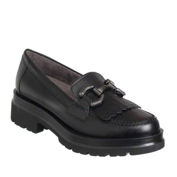 Pitillos 5362 Zapato Charol piel Negro cordones Mujer - Valero's
