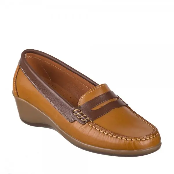 48 horas 1402-24 Zapato kiowa piel cuña