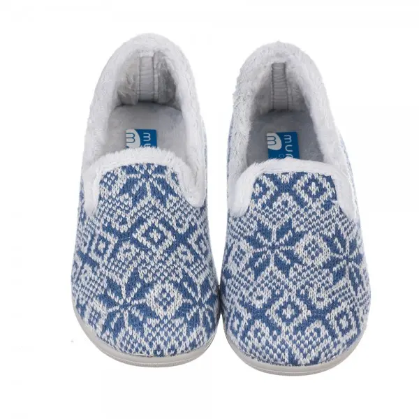 Muro 6300 Zapatilla de casa cerrada lana