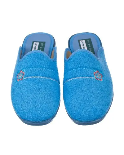 Muyter 072-25 Zapatilla de casa cuña