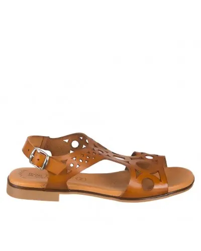 Eva frutos 3049 Sandalia de piel plana