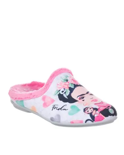Vulca bicha 1371-25 Zapatilla de casa frida kahlo