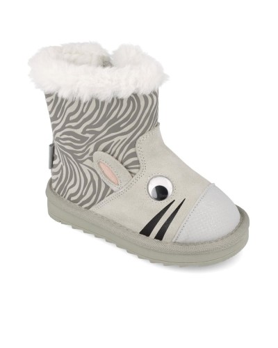 Garvalin 251555-A Bota fantasia cebra