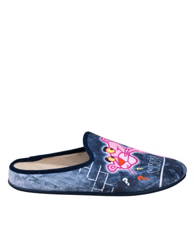 Vulca bicha 1860 Zapatilla de casa pantera rosa