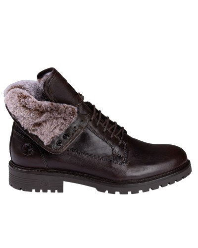 Coronel tapiocca C307-18 Bota piel con cordones y pelo