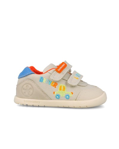 Biomecanics 262196-B103 Zapatilla barefoot de lona