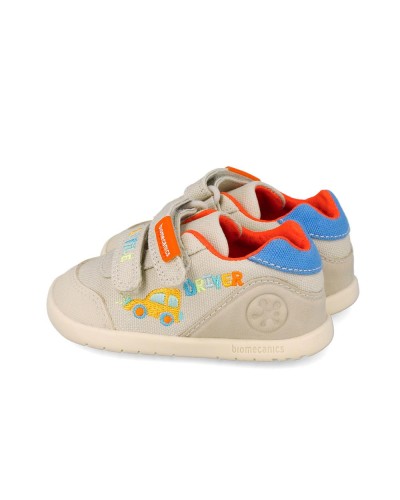 Biomecanics 262196-B103 Zapatilla barefoot de lona