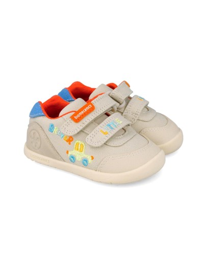 Biomecanics 262196-B103 Zapatilla barefoot de lona