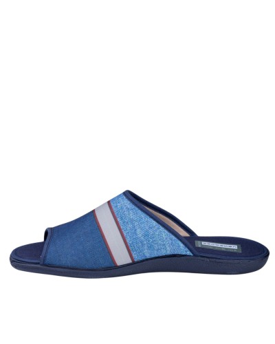 Muyter 0235-26 Zapatilla de casa abierta coco