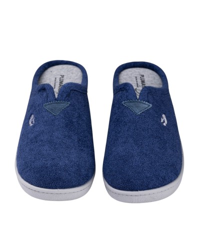 Pluma flex 12331 Zapatilla de casa toalla