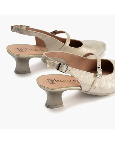 Pitillos 11183 Zapato talon abierto vestir