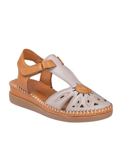 48 Horas 4102 mujer | sandalias cómodas piel