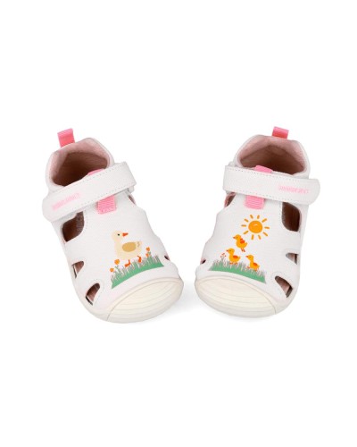 Biomecanics 262178-C050 Sandalia lona patitos